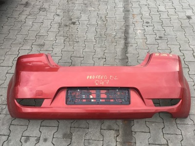 Kia pro ceed i 3двері 07- бампер задня задній фото №1