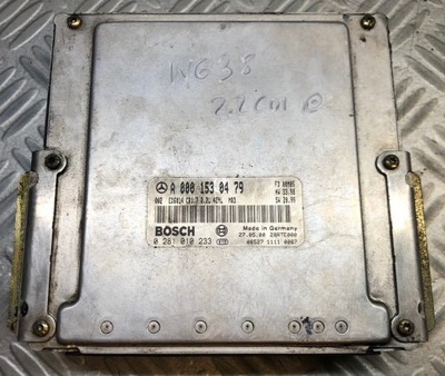 Бортовий комп'ютер двигуна mercedes vito w638 2.2 cdi a0001530479 фото №1