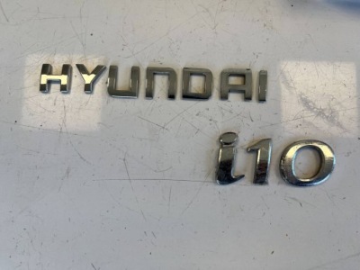 Hyundai i10 2 эмблема значок задний на задняя крышке  2013- фото №1