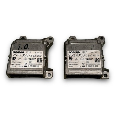 Модуль датчик подушка безопасности подушек ecu css2 scania s ngs 2537053 оригинальный номер фото №1