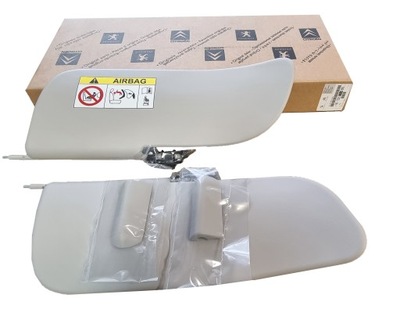 Защита солнцезащитная солцезащитный козырёк citroen c3 ii оригинал kpl фото №1