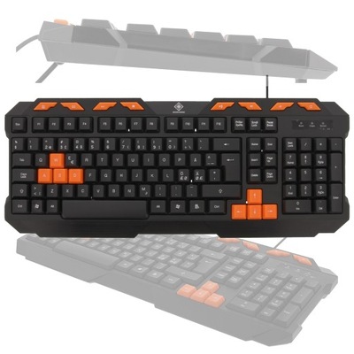 KLAWIATURA GAMINGOWA MEMBRANOWA