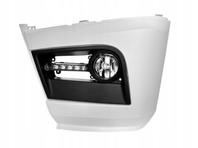 Бампер + корпус протитуманної фари mercedes actros mp4 ліва фото №1