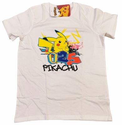 POKEMON T-shirt Bluzka Koszulka 146/152 XS Pikachu