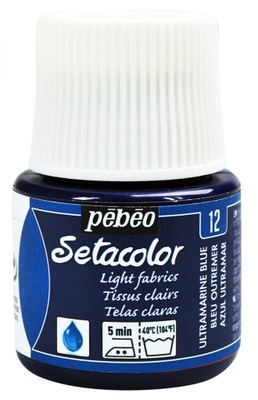 Farba do tkanin Setacolor Pébéo - Ultramarine Blue