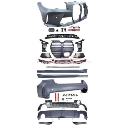 Кузов kit bmw 3 g20 19-22 look m3 g80 -o---o- фото №1