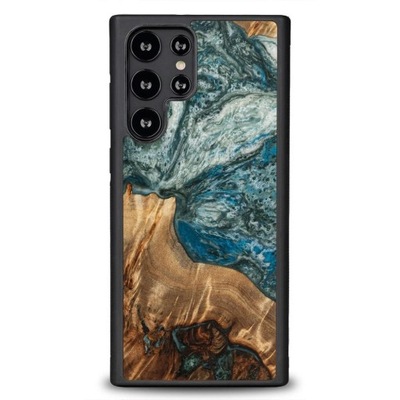 Etui z drewna i żywicy na Samsung Galaxy S22 Ultra Bewood Unique Planeta Zi