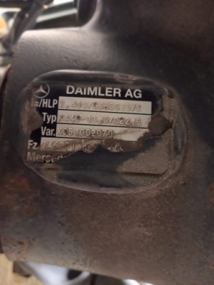 Дифференциал actros r440-13 2,411 фото №1
