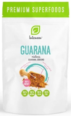 INTENSON GUARANA MIELONA Kofeina pobudzenie energia 100g