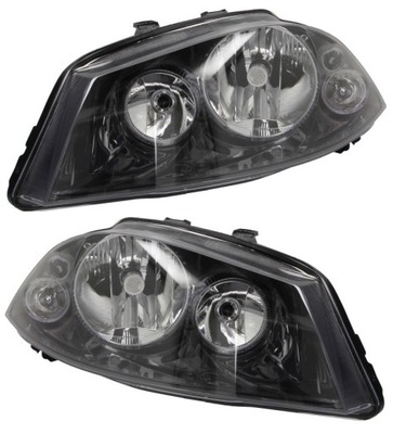 Лампа передняя tyc галогенная левая + правая do seat ibiza iii 02-06 фото №1