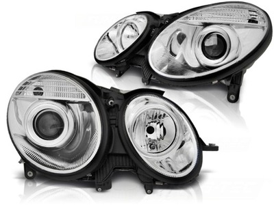 FAROS SOCZEWKOWE MERCEDES W211 CLASE E 06-09R H7/H7  