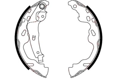 Trw гальмівні колодки гальмівні citroen c1 1.0 pm_. pn_ фото №1