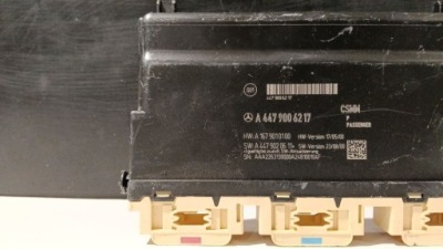 A1679010100 genuine модуль сиденье пассажир фото №1