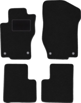 ALFOMBRILLAS DE FELPA LUX PARA MERCEDES M ML W164 05-11  