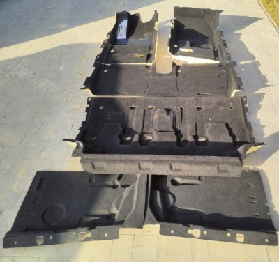 Peugeot 5008 ii обшивка килимок підлога комплект 7 пасажирський ładne фото №1