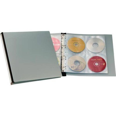 Segregator z 12 koszulkami na płyty CD/DVD Durable