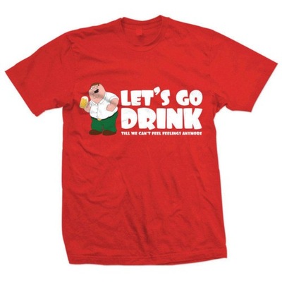 Koszulka Family Guy Let's Go Drink T-shirt
