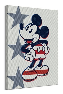 Obraz ścienny Disney Myszka Mickey Retro 60x80 cm