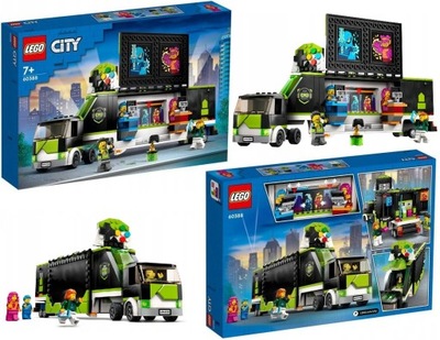 LEGO CITY 60388 CIĘŻARÓWKA NA TURNIEJ GIER PREZENT