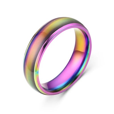 2020 New Disgn Temperature Change Color Mood Ring