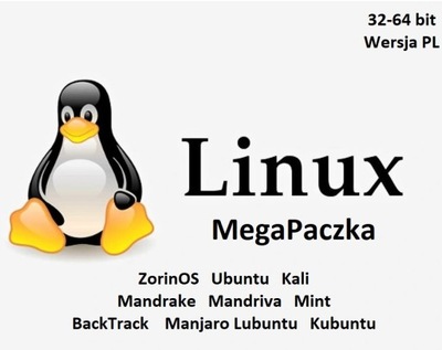MegaPaczka Linux Mint Ubuntu Mandriva ZorinOS Kali