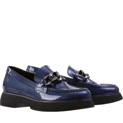 stacy loafers niebieskie 6-101625 3600 r. 41