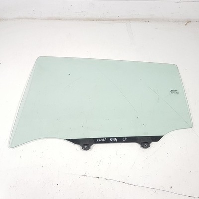 Стекло дверь левый задняя 2017r nissan micra k14 фото №1