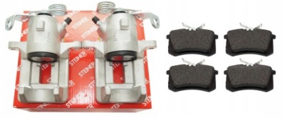 Супорт задня лівий+ правий гальмівні колодки seat leon toledo ii фото №1