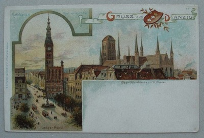 Gdańsk, Danzig, ok. 1910