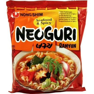 Zupa instant ostra owoce morza 120 g Neoguri Nongs