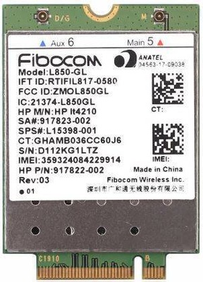 Modem WWAN Fibocom L850-GL do HP