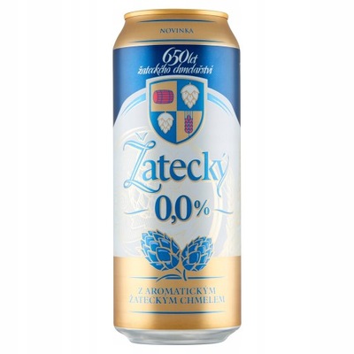 Piwo bezalkoholowe Žatecký 500 ml