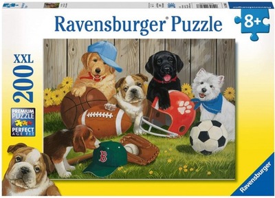 PUZZLE XXL 200 EL - Psiaki RAVENSBURGER