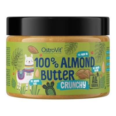 OstroVit 100% Almond Butter 500 g Krem Migdałowy