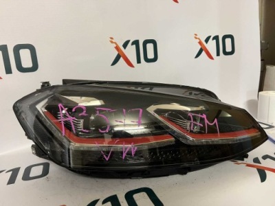 Лампа vw golf vii 7 5g1941036a led права фото №1