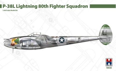 P-38L Lightning 80th Fighter Squadron 1:48 Hobby 2000 48028