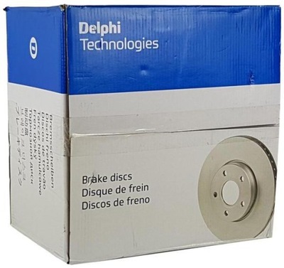 DELPHI DISCOS DE FRENADO PARTE DELANTERA BG2729  