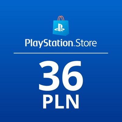 PLAYSTATION NETWORK 36 PLN ZŁ PSN KOD PS4 PS5