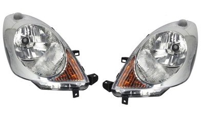 Nissan note e11 фара лампа передня le+pr фото №1