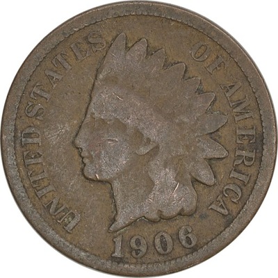 8.USA, 1 CENT 1906