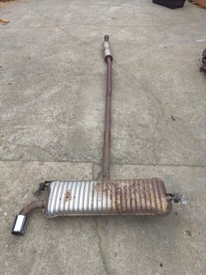 Mini clubman f54 1.5b гаситель выхлоп фото №1