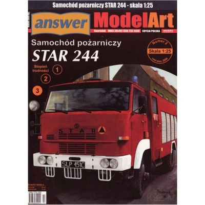 Answer 2/06 - Samochód pożarniczy Star 244 1:25