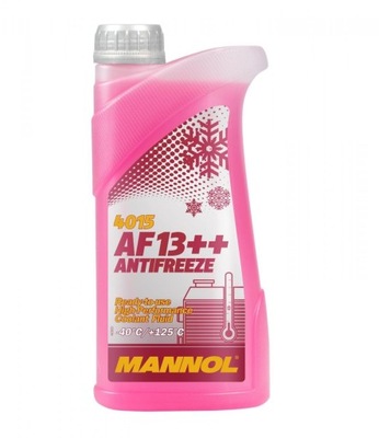 MANNOL AF13++ 1L. FIOLETOWY GOTOWY ЖИДКОСТЬ DO CHŁODNI