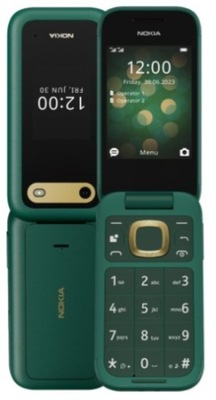 Nokia 2660 4G TA-1469 DualSim Zielony + stacja dok