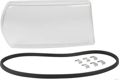 Скло скло фари фара scania r праве + прокладка фото №1