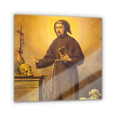 Hartowany Obraz Św Franciszek Z Asyżu