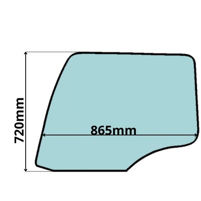 Стекло боковая опускная дверь левая mercedes atego 0213 фото №1