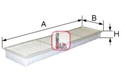 FILTRO CABINAS MINI (R50 R53) (R52) 1.4D/1.6 06.01-0  