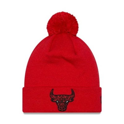 Czapka zimowa New Era NBA Infill Beanie Bulls czer