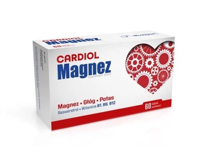 Cardiol Magnez, 60 tabletek powlekanych